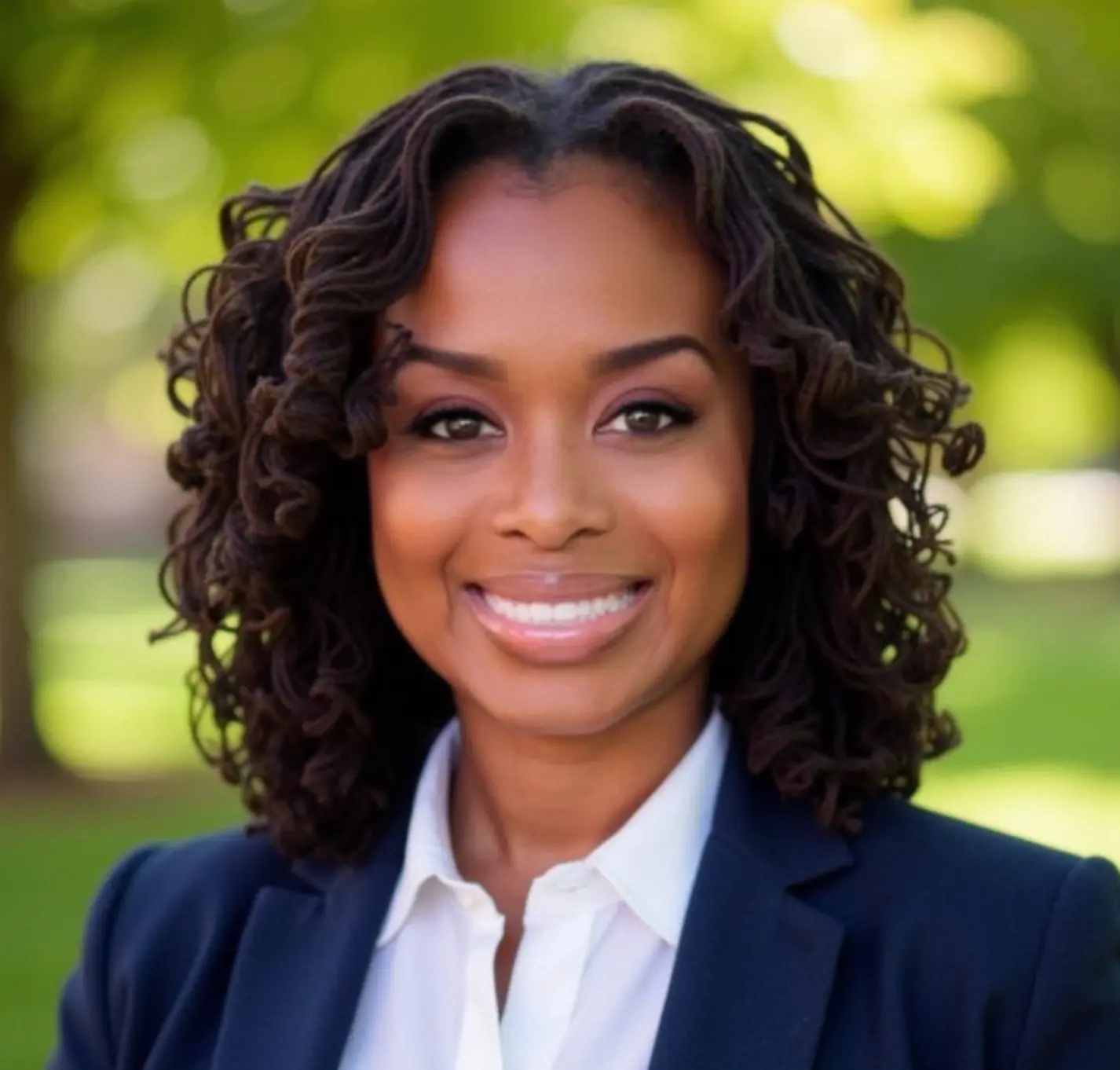 Erica Mitchell attending a community event with Democratic leaders, photo 8